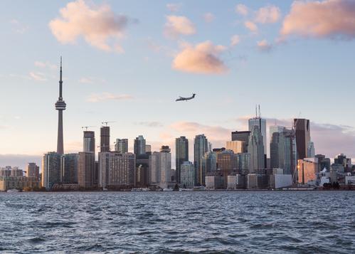 Vliegen naar Toronto