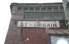Rue St Urbain, Montreal
